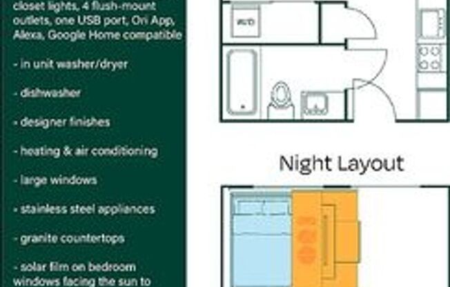 Studio, 1 bath, 327 sqft, $999, Unit #233