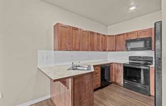 Dakota Flats Apartments in Spokane, Washington Kitchen