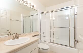 Bathroom with Sink and Shower