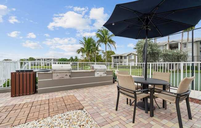 Grilling Area | Promenade at Reflection Lakes