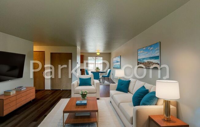 2 Bedroom 1 Bathroom Duplex in Tacoma- 4318 S Alder St