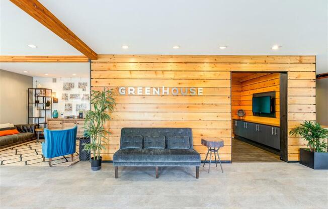 building lobby seating area