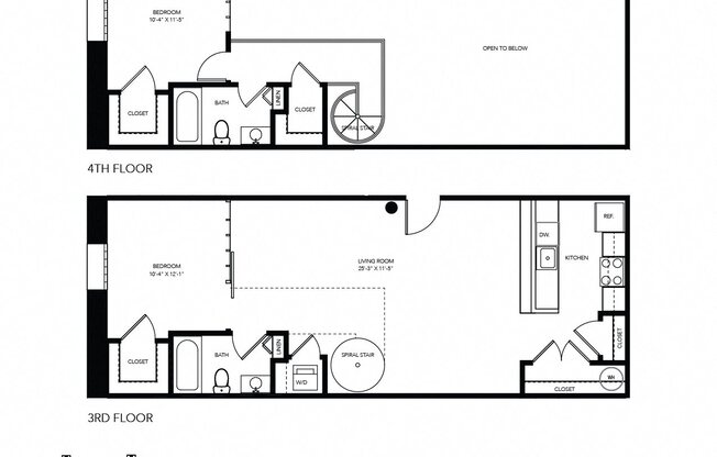 2 beds, 2 baths, 1,054 sqft, $1,526