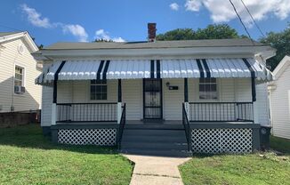 One Level House with Covered Front Porch