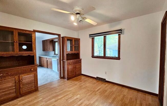 NW, Rochester, House for rent with hardwood floors throughout three bedrooms on the main floor. Dogs welcome!