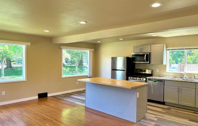 University Park Home with Finished Basement, Fully finished detached bedroom ADU