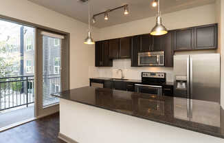 Kitchen with Stainless Steel Appliances