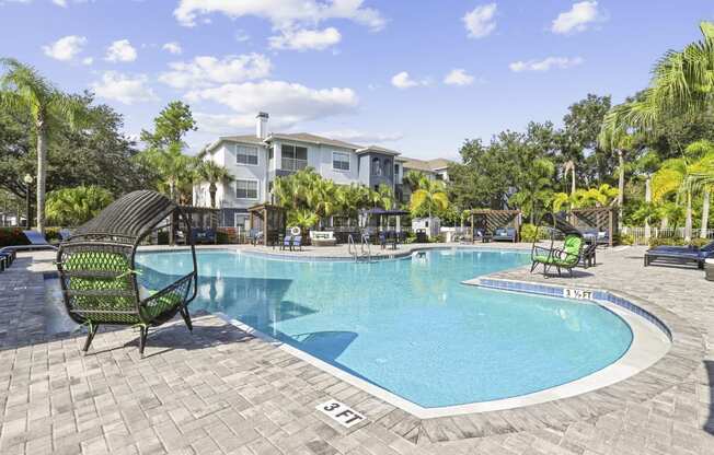 the swimming pool at the resort at longboat key club