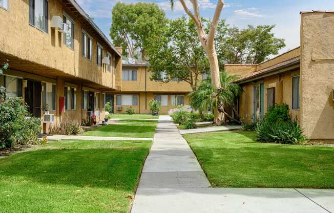 Sidewalk at La Puente Garden Apts, La Puente, CA 91744