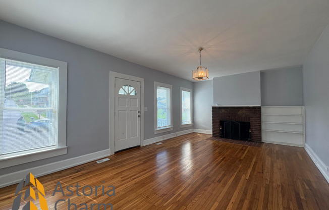 3-Bedroom Home with Fireplace, Fenced Yard & Natural Light