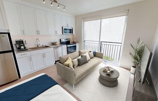 Studio, 1 bath, 370 sqft, $1,512, Unit 208