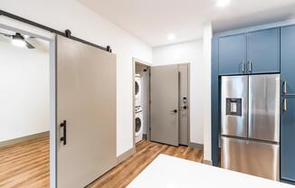 A smart layout with in-home laundry, sleek storage, and easy access throughout.