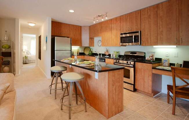 Gourmet Kitchen at Spa Cove Apartments, Annapolis, MD
