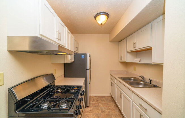 Upgraded Kitchen at Old Farm Apartments, Elkhart, Indiana