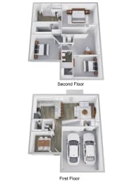 3 beds, 2.5 baths, 1,824 sqft, $2,575