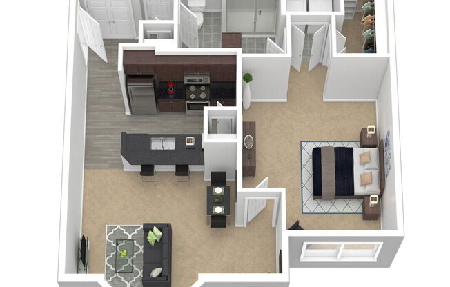 1 bed, 1 bath, 860 sqft, $1,839