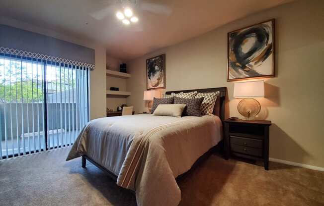 King Size Bedroom at The Paramount by Picerne, Las Vegas, Nevada