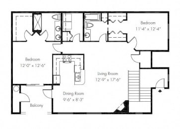 2 beds, 2 baths, 1,236 sqft, $2,251