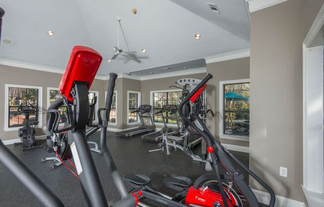 the estates at tanglewood | exercise room