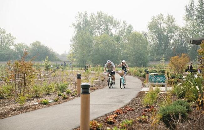 Brookville Community Gardens Bike Trail- Fun for the whole family!