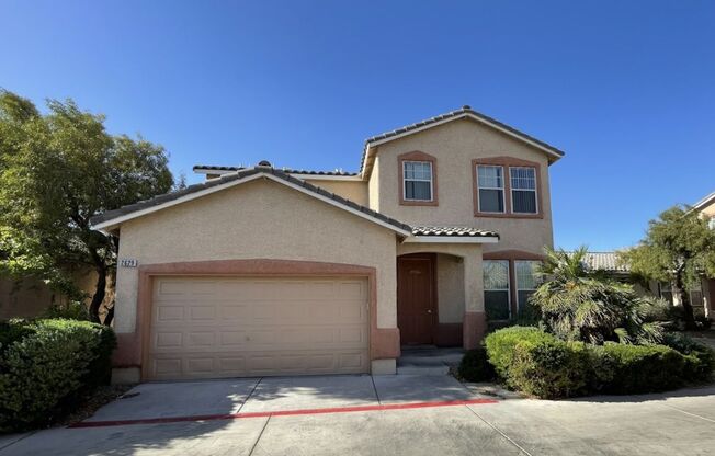 A SPACIOUS 2 STORY 4 BEDROOM 2.5 BATHROOM HOME LOCATED WITHIN THE GATED COMMUNITY OF CACTUS SPRINGS.