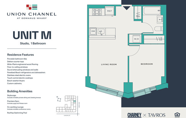 1 bed, 1 bath, $4,350, Unit 3M
