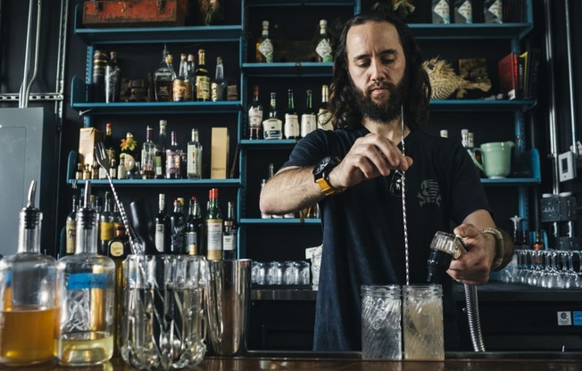 Bar Counter at Morse, Washington