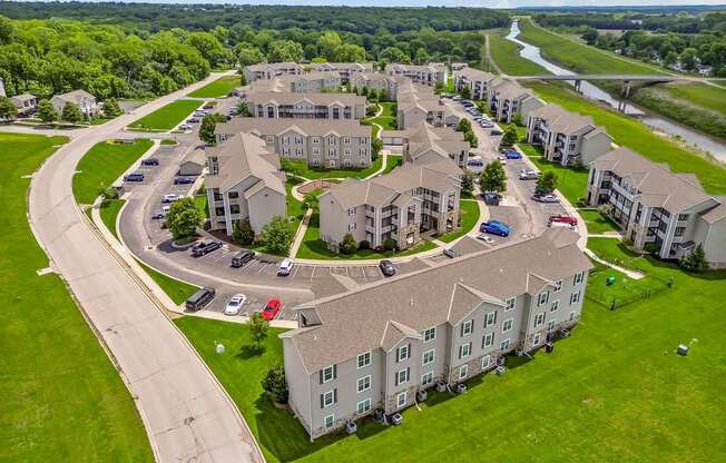Aerial of Woodland Park
