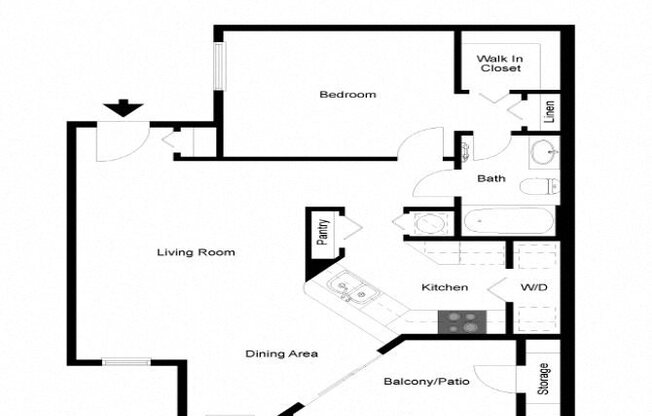 1 bed, 1 bath, 818 sqft, $1,673