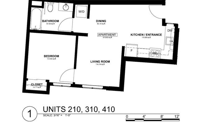 1 bed, 1 bath, 111 sqft, $1,600, Unit Shared Unit - SinglePrivateRoom