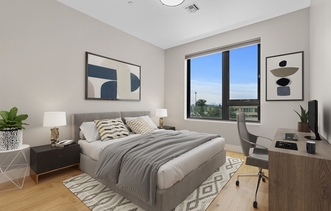 2 beds, 2 baths, 930 sqft, $4,400, Unit 402