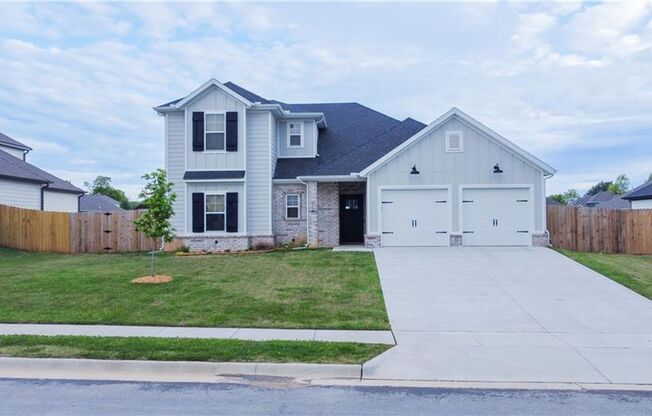 4 bedroom 3 bath BRAND NEW in the Spring Meadows S/D.