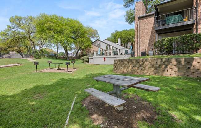 Picnic Table at Montecito, Austin, TX, 78741