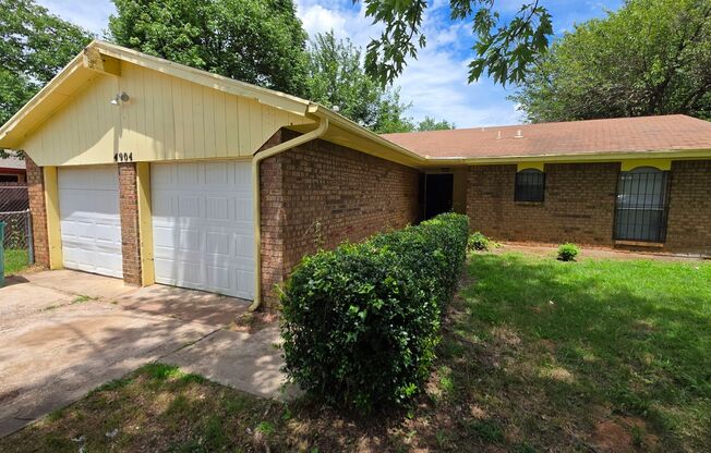 3 Bed 2 Bath in OKC!