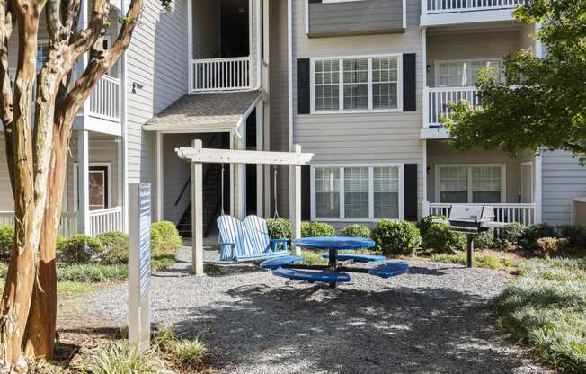 Picnic area  at Park Summit Apartments in Decatur, GA 30033