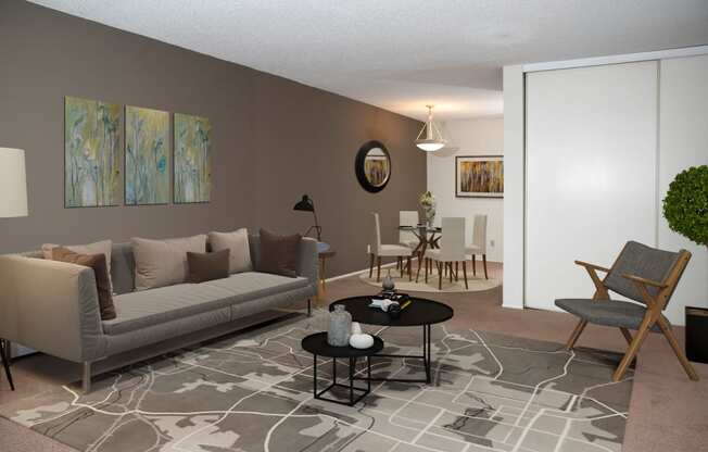 Living Room at The Tarnhill, Minnesota, 55437