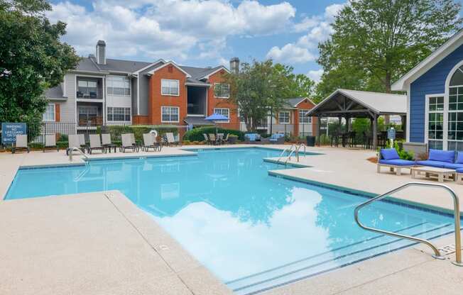 our apartments at the district feature a swimming pool at Twenty35 at Timothy Woods, Georgia