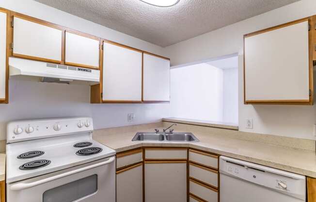 Kitchen at The Avenues of Baldwin Park in Orlando, FL