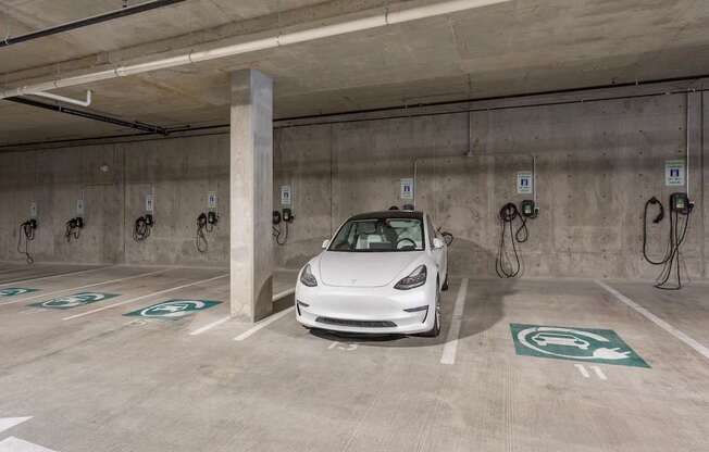 Electric Car Charging at Maye House Apartments