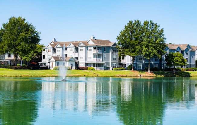 Stunning Lake View with Fountain at Legacy Farm located in Collierville, TN 38017
