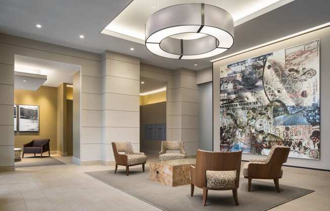 common area seating | The Merc apartments