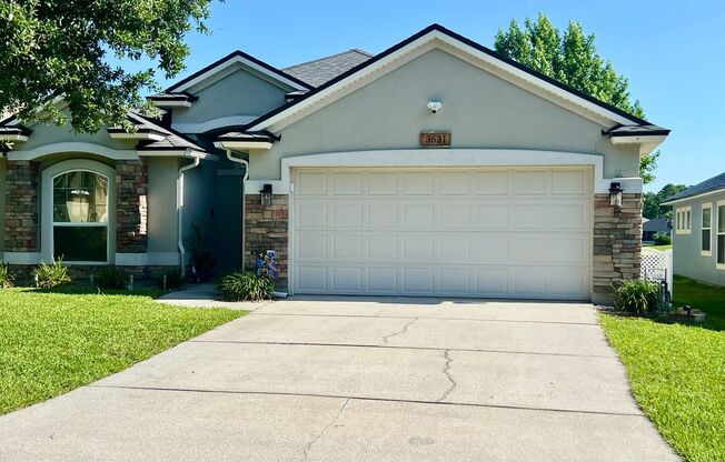 4 Bed, 2 Bath Home with Scenic Pond Views in Family-Friendly Community!