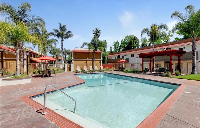 Swimming Pool And Sundeck at Casa Alberta Apartments, Sunnyvale, 94087