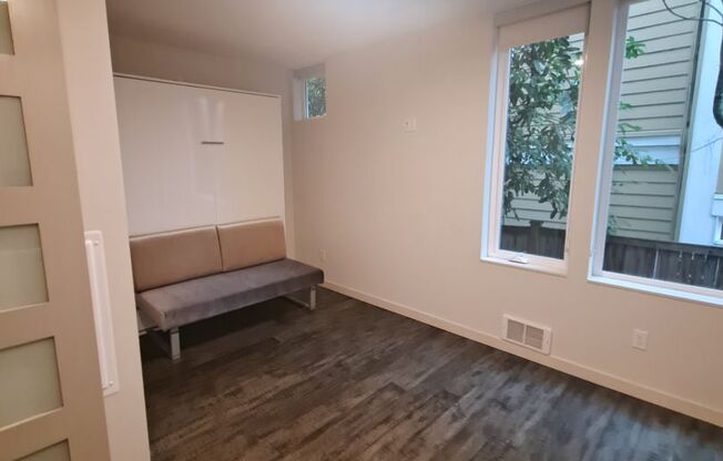 741 Harvard Modern studios with w/d in unit!