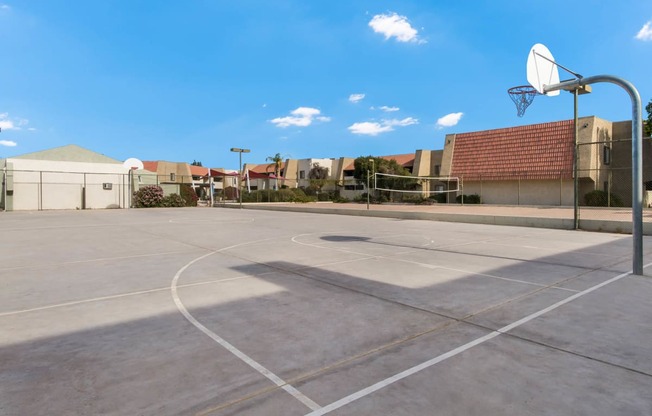 Basketball Court at Murietta at ASU, Tempe
