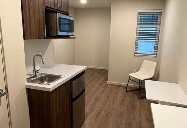 Studio, 1 bath, 180 sqft, $1,295, Unit 408
