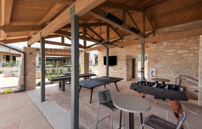 Outdoor Entertainment Areas at The Artesian at Bee Cave
