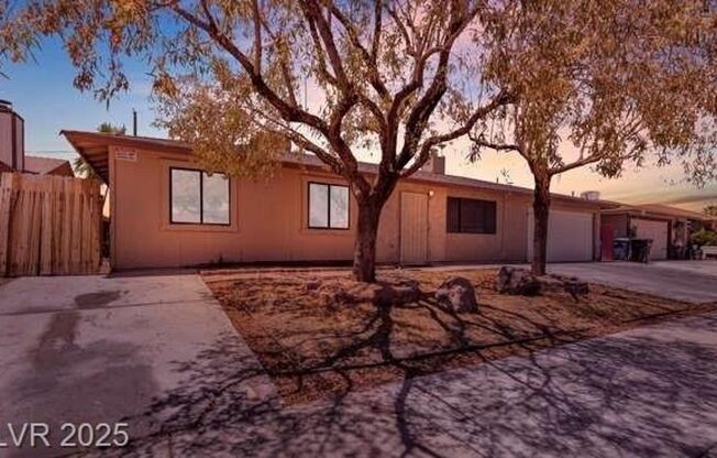 3-bedroom (with a possible 4th bedroom) 2-bathroom home with a pool!