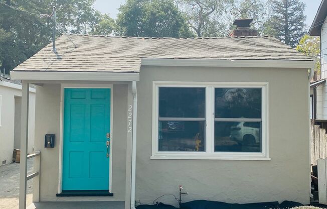 Remodeled 2 bed 1 bath house in College Terrace close to Stanford University