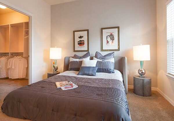 The Gate Apartments Model Unit Bedroom